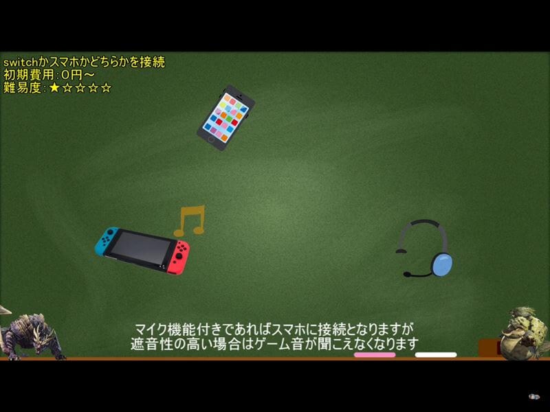 switch動画第６弾 VCを快適に オススメのトークアプリ MHRiseライズに向けて