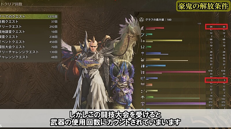 モンハンワイルズ 豪鬼